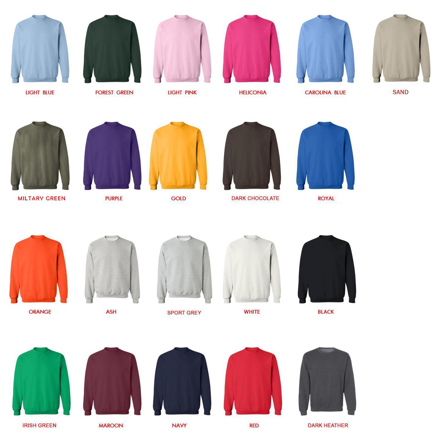 sweatshirt color chart - Sakamoto Days Shop