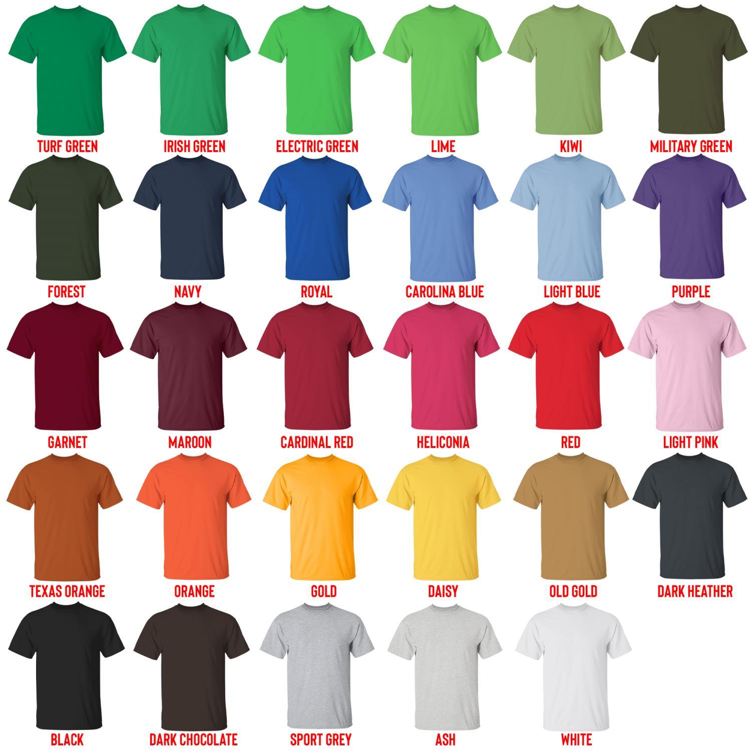 t shirt color chart - Sakamoto Days Shop