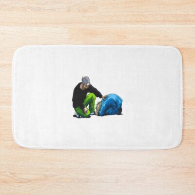 The Teacher And His Favorite Student Bath Mat
