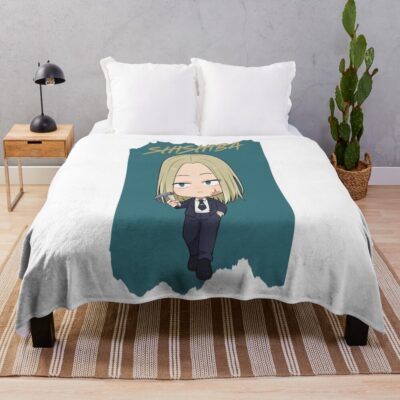 Chibi Shishiba Throw Blanket