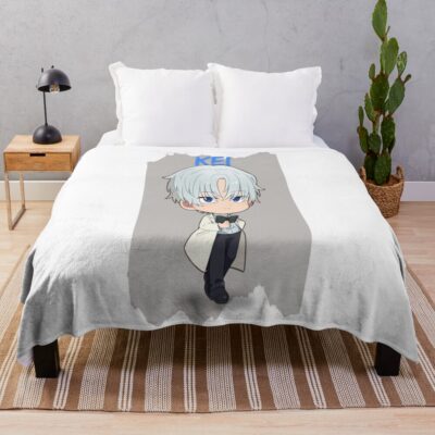 Chibi Kei Throw Blanket