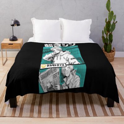 Shin Asakura Throw Blanket