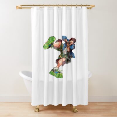 Heisuke Mashimo Shower Curtain