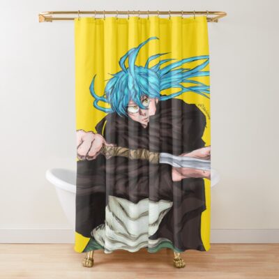 Akira Akao Shower Curtain