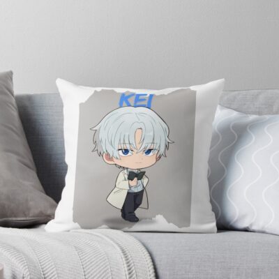 Chibi Kei Throw Pillow