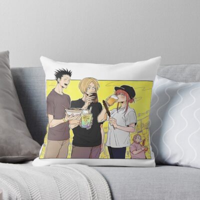 The Lovely Friends Throw Pillow