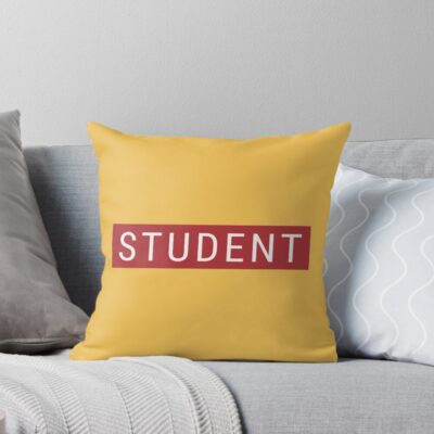 Student Throw Pillow