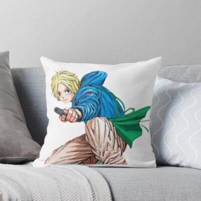Shin Asakura Throw Pillow