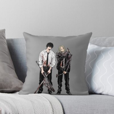 Nagumo And Shishiba Throw Pillow