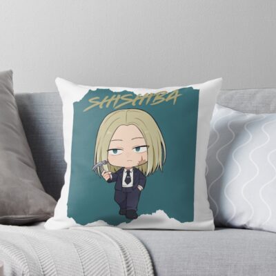 Chibi Shishiba Throw Pillow